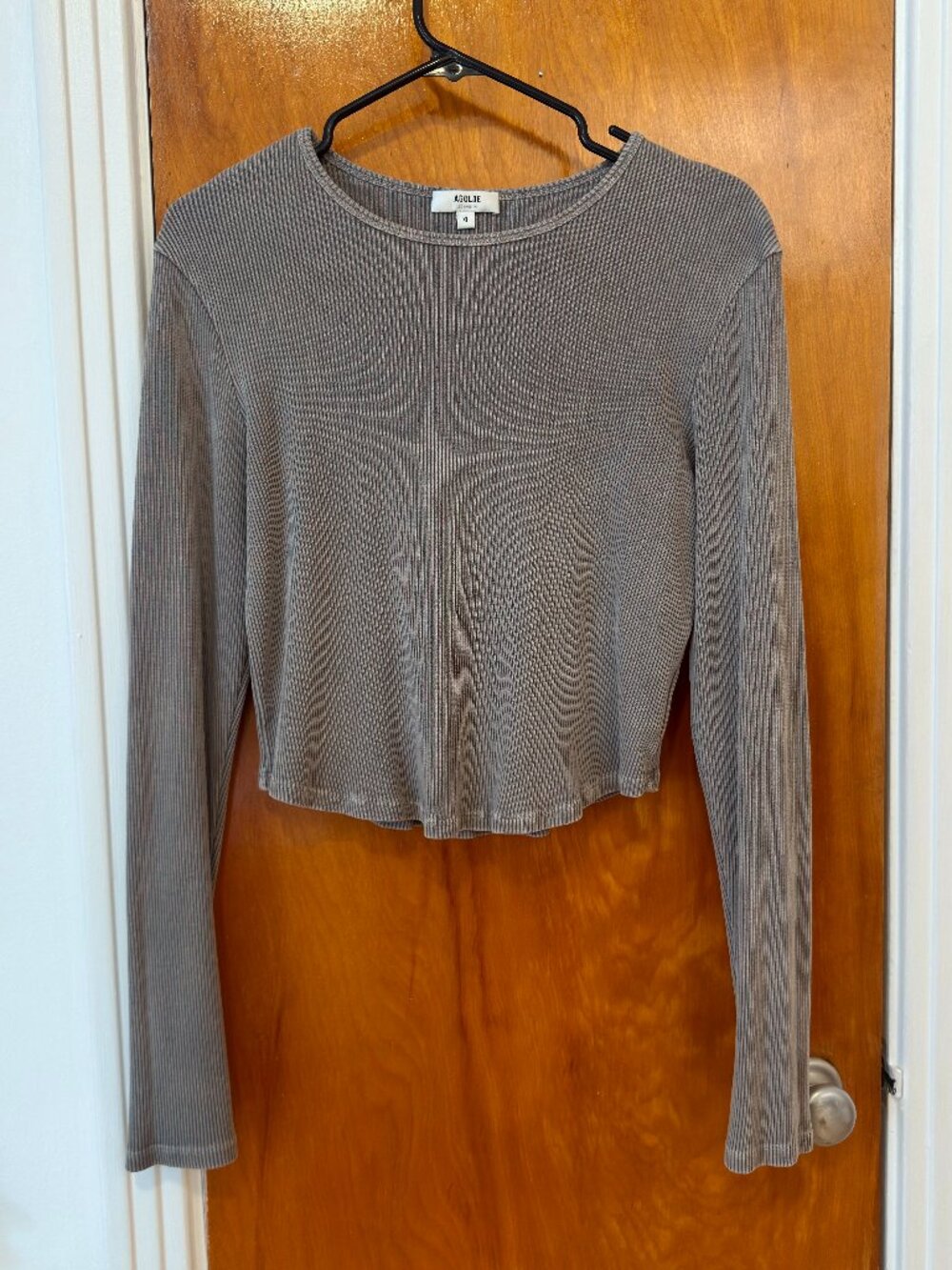 Agolde Nova Long Sleeve Tee (XL)